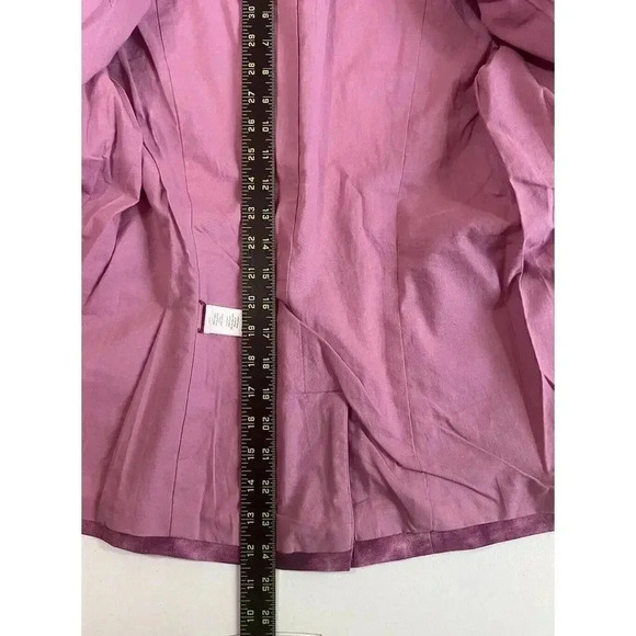 CINQ A SEPT Khloe Blazer 3/4 Sleeve Tie Dye Jacket Womens Size 0 - Picture 8 of 13